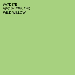 #A7D17E - Wild Willow Color Image